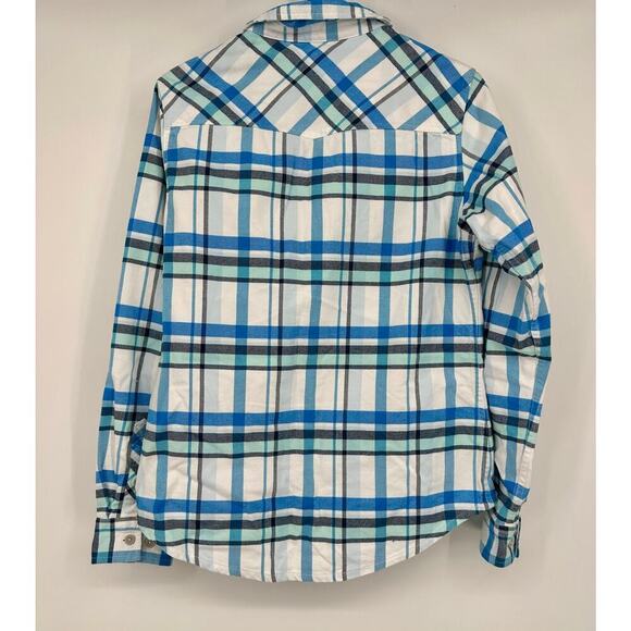STIO women’s Willow Flannel Shirt Size M Morning Frost - Picture 4 of 6